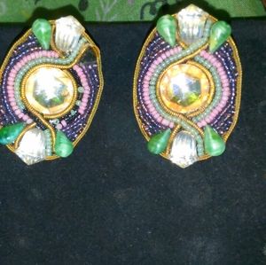 VINTAGE HANSON 1980'S EARRINGS